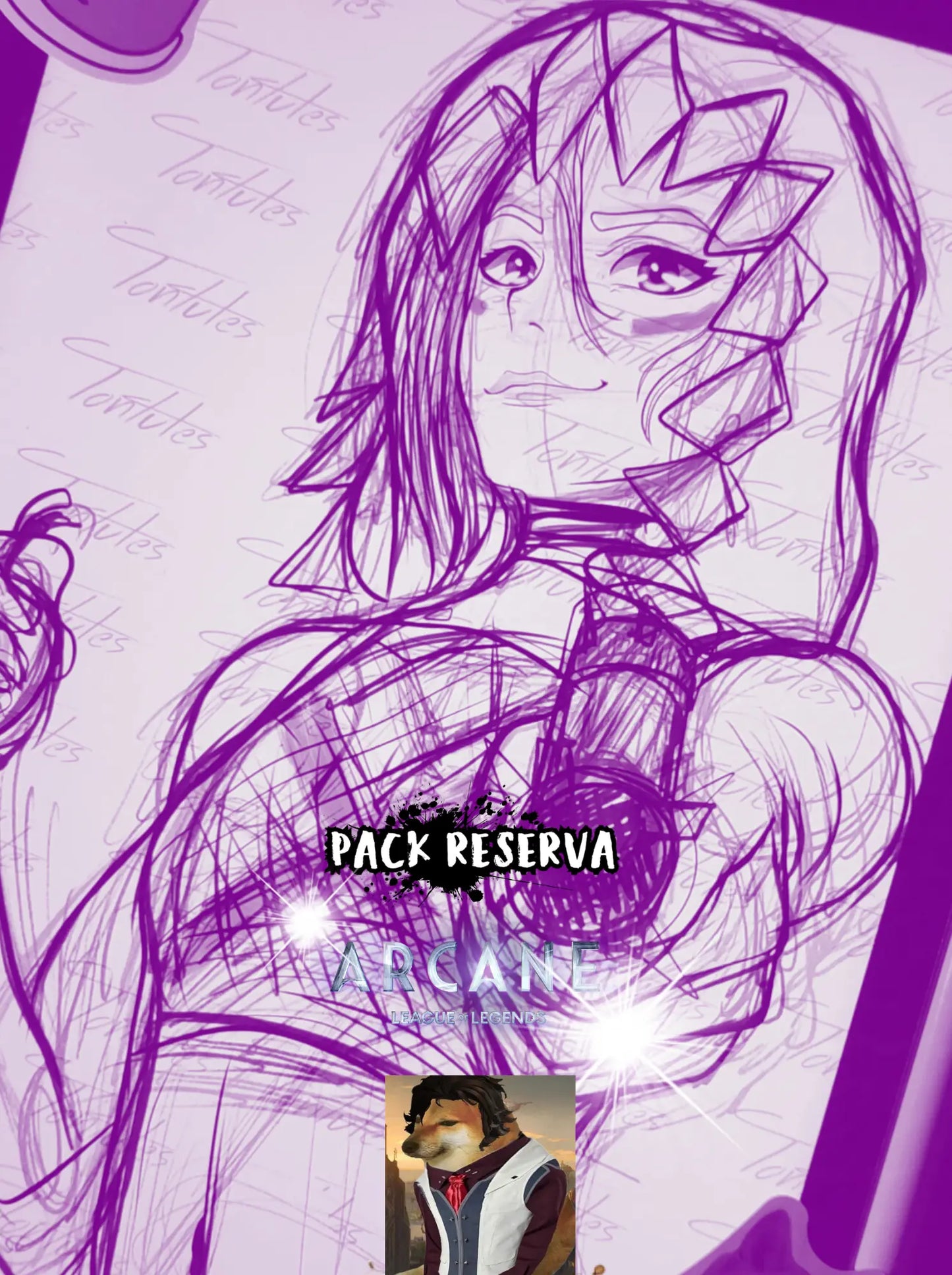 Pack Reserva JINX FINAL ARCANE
