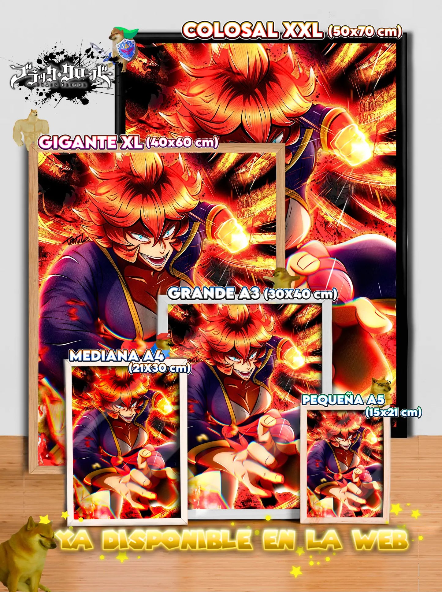 Mereoleona Vermillion BLACK CLOVER