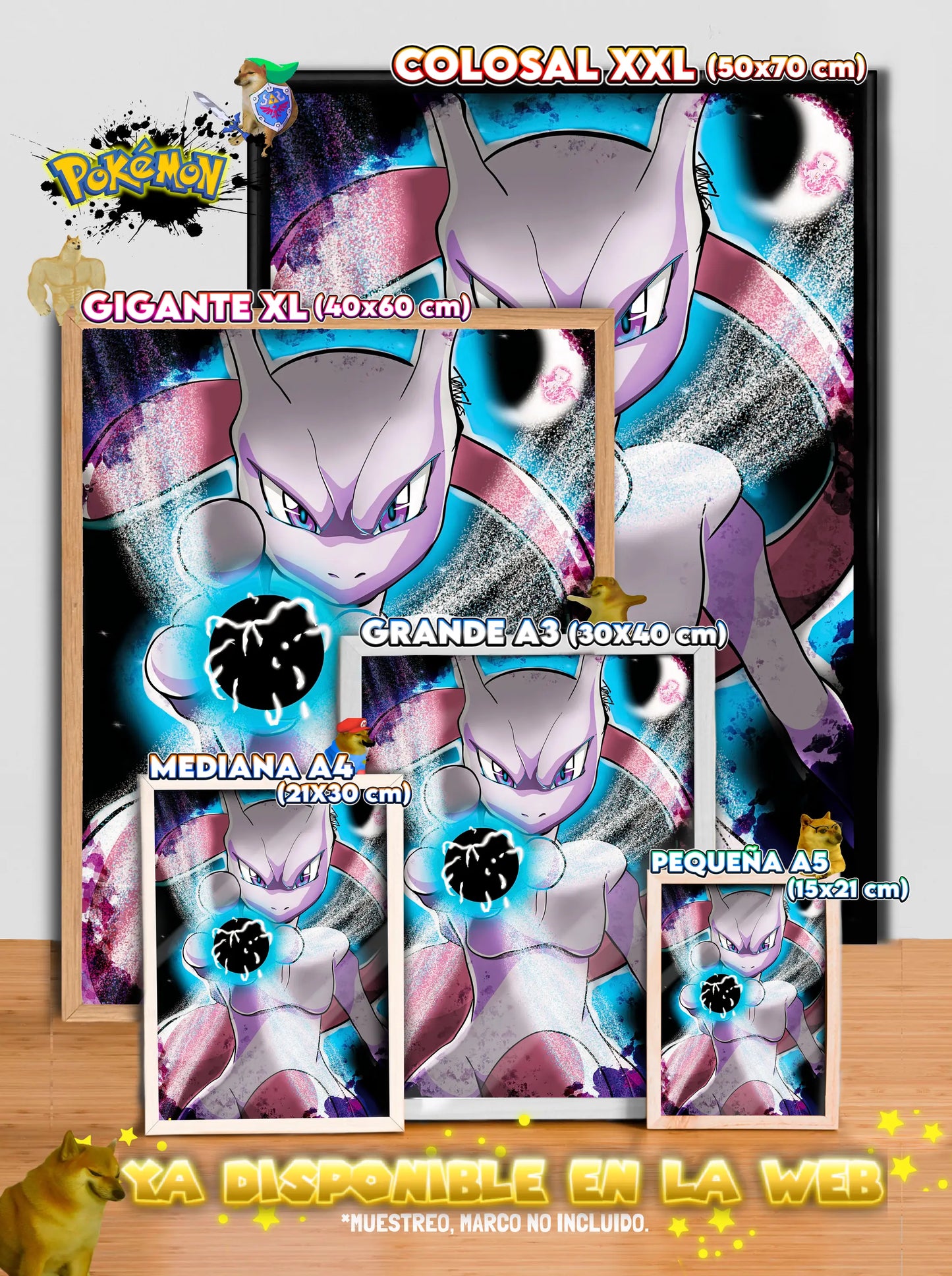 Mewtwo & Mew