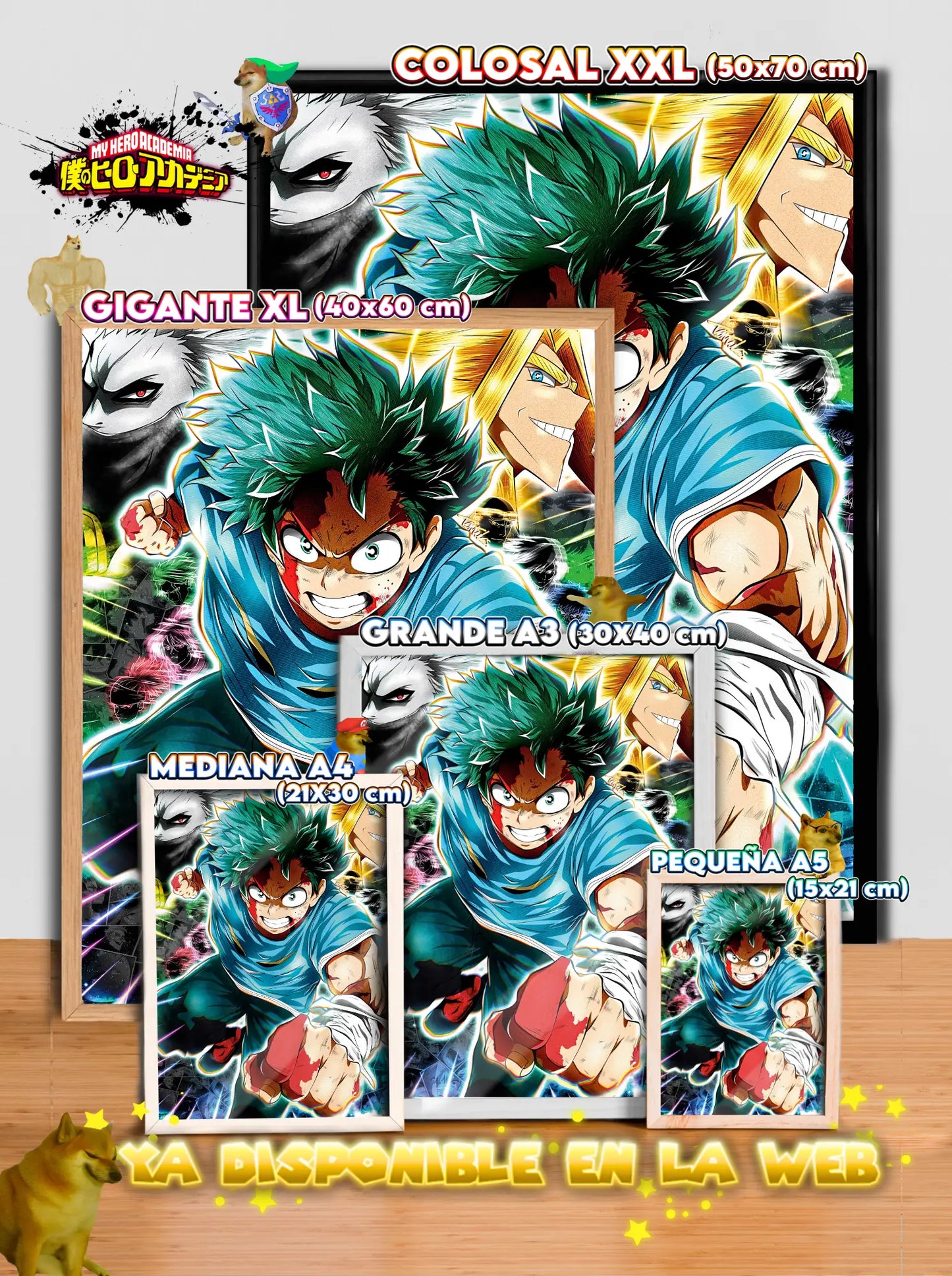 Midoriya Deku Ganbare