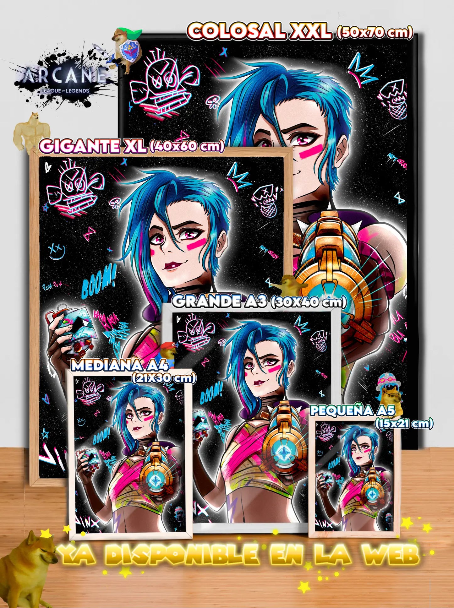 Jinx Final Arcane League Of Legends