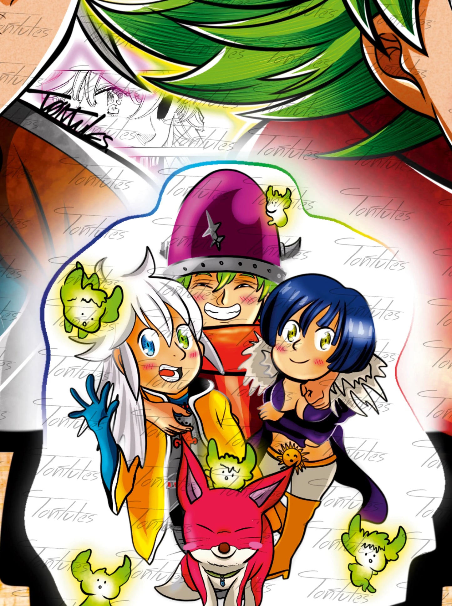 4 Jinetes del Apocalipsis - Nanatsu no taizai