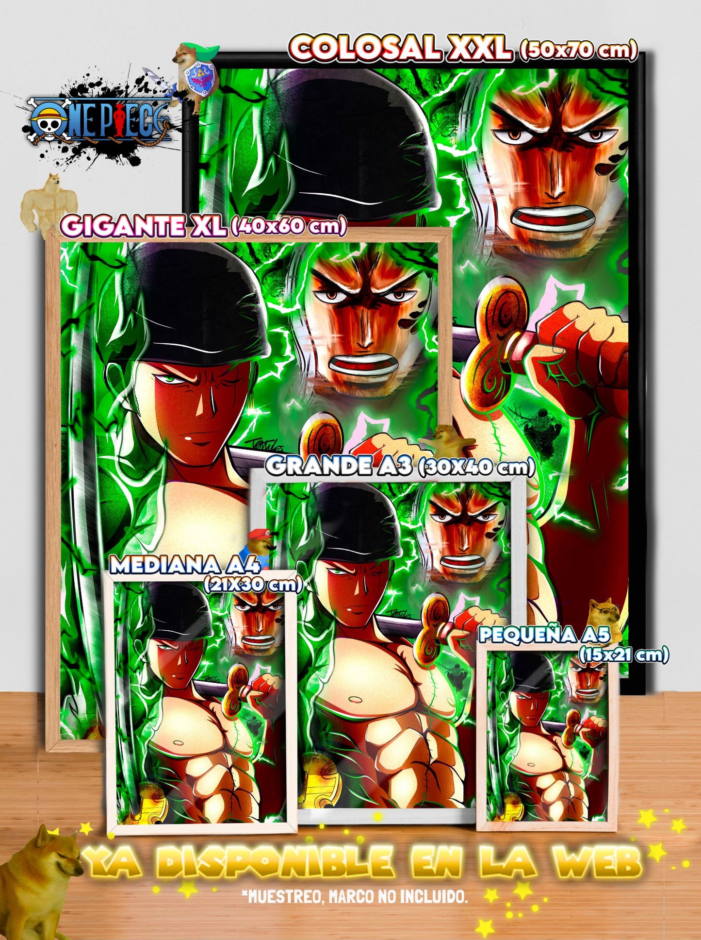 Roronoa Zoro VS King