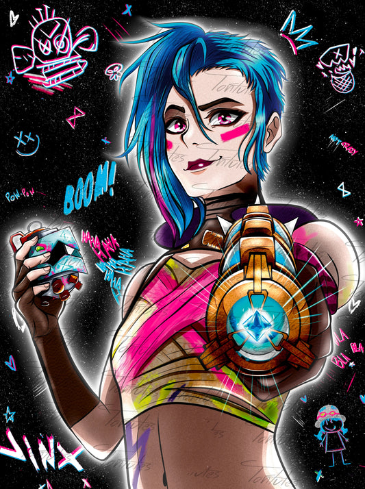 Jinx Final Arcane League Of Legends