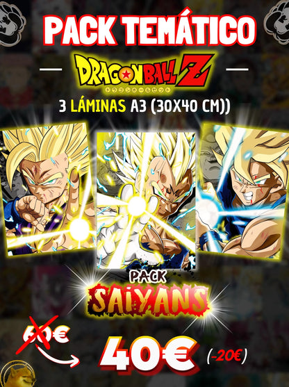 Pack SAIYANS